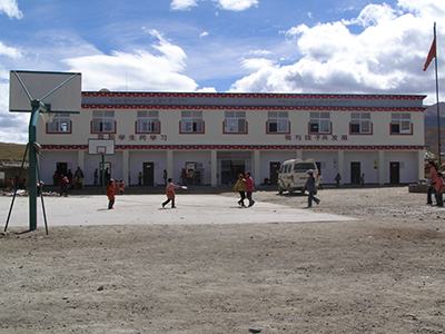 the completed dining hall